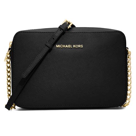 michael kors emmy crossbody black|Michael Kors Crossbody black leather.